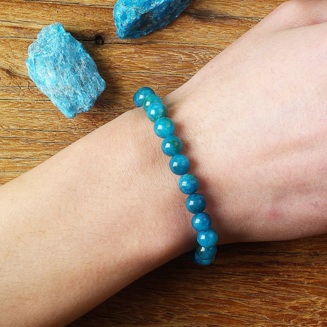 Bracelet Perle Apatite
