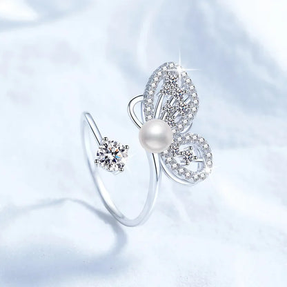 Bague Femme Perle