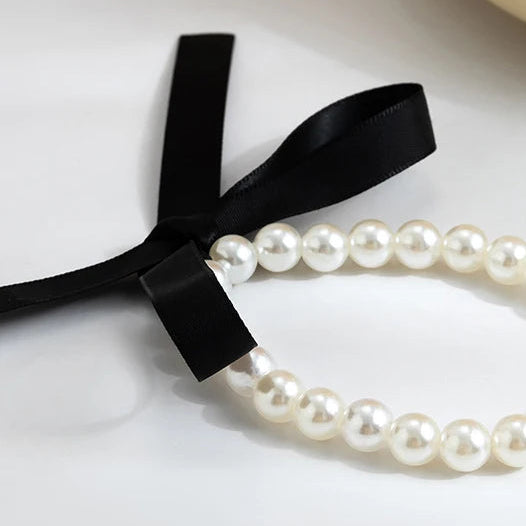 Bracelet Perle et Ruban
