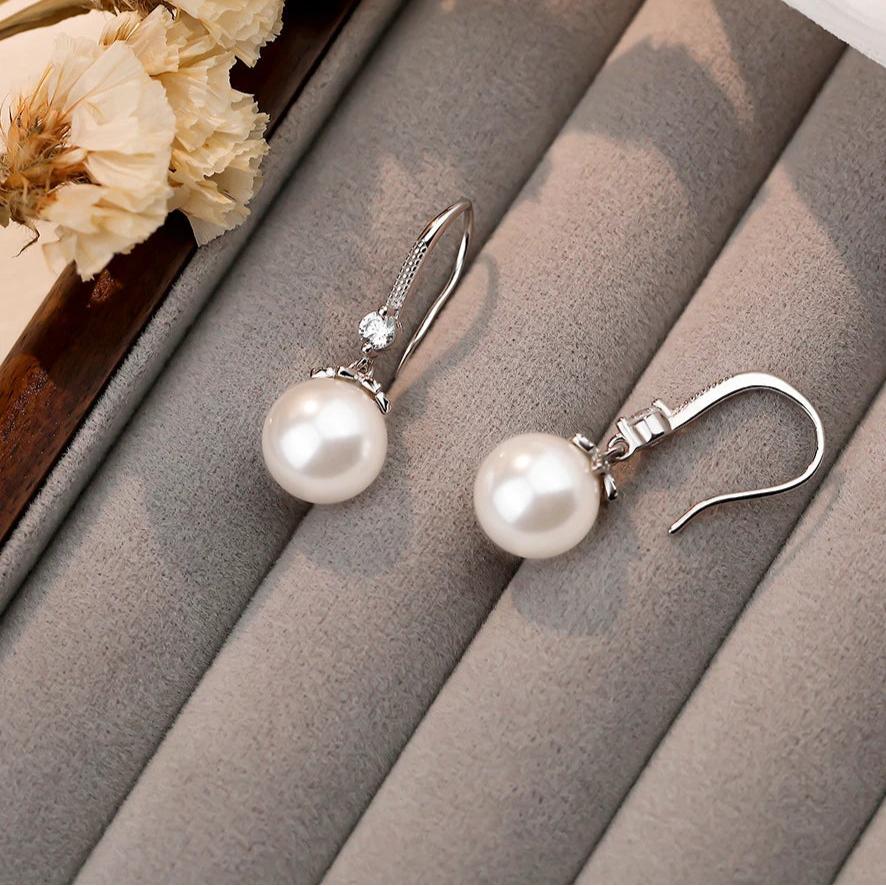 Boucle d'Oreille Perle du Japon