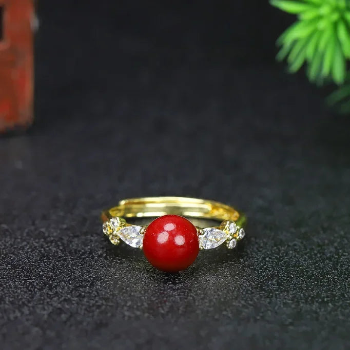 Bague Perle de Verre