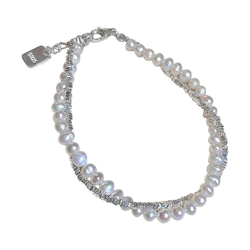 Bracelet Perle Double Rang