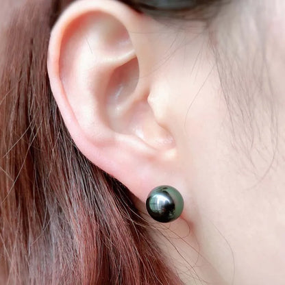 Boucle d Oreille Perle de Tahiti