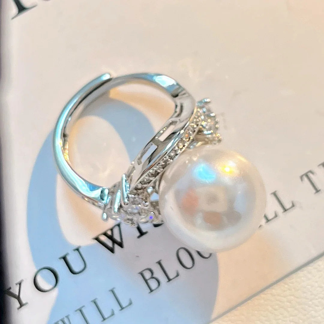 Bague de Fiançailles Perle