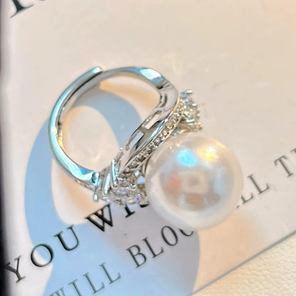 Bague de Fiançailles Perle