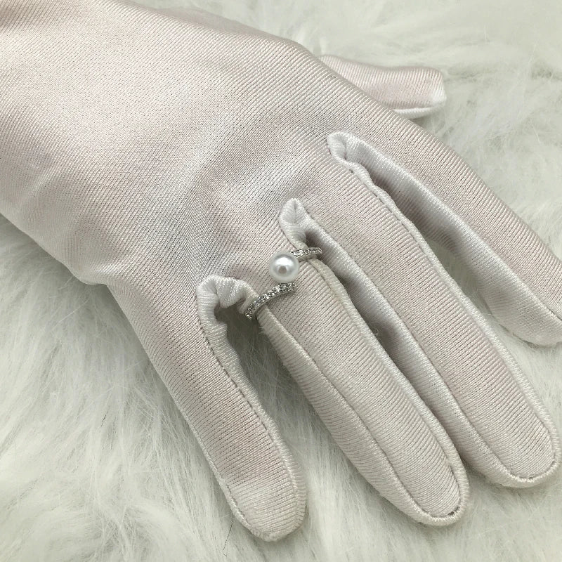 Bague avec Perle Fine