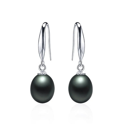 Boucle d'Oreille Perle Argent