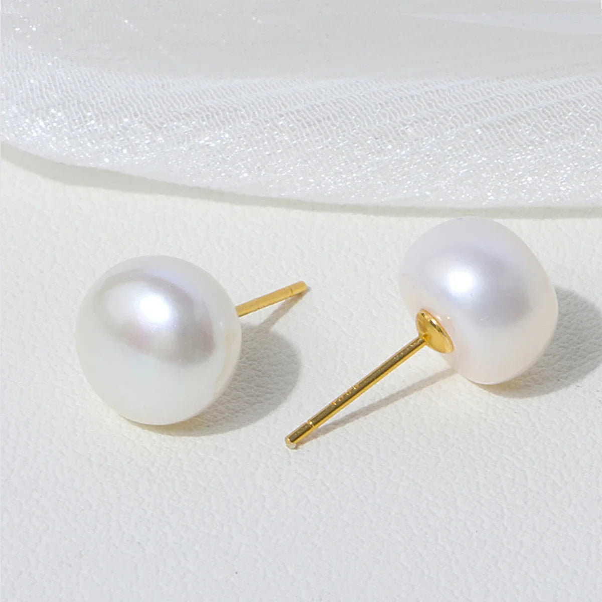 Boucle d'Oreille Clou Perle