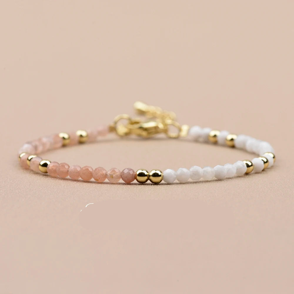 Bracelet Fin Avec Petite Perle