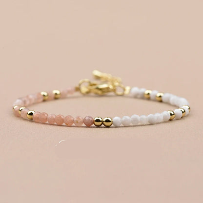 Bracelet Fin Avec Petite Perle
