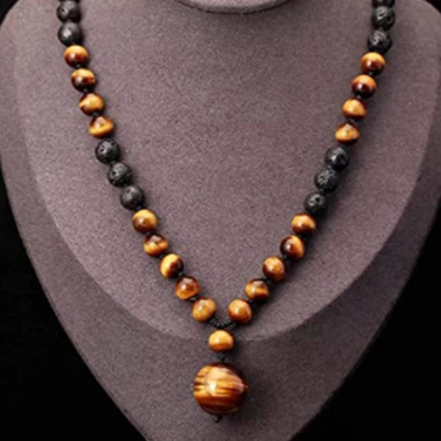 Collier Perle mode Homme