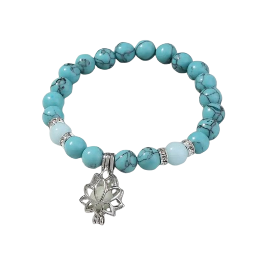 bracelet perle fluo