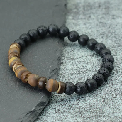 Bracelet Perle Bois