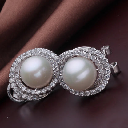 Boucle d'Oreille Vintage Perle