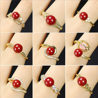 Bague Perle de Verre