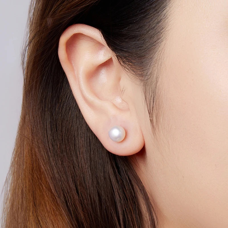 Boucles D Oreilles Perles De Culture Fermoir Alpa