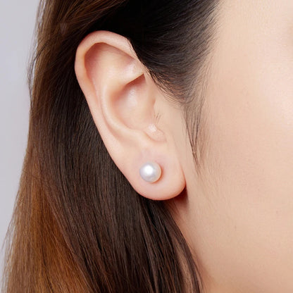 Boucles D Oreilles Perles De Culture Fermoir Alpa