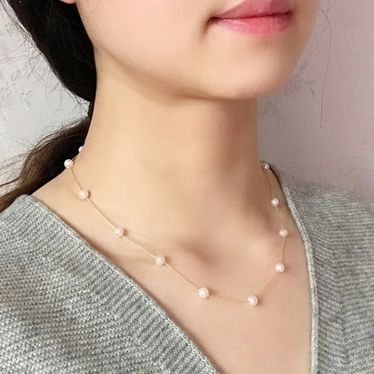 Collier Perle de Culture Or