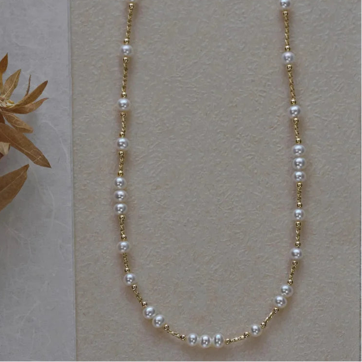 Collier Perle Naturelle 14 Carats