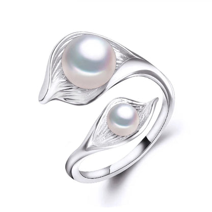 Bague Argent et Perle