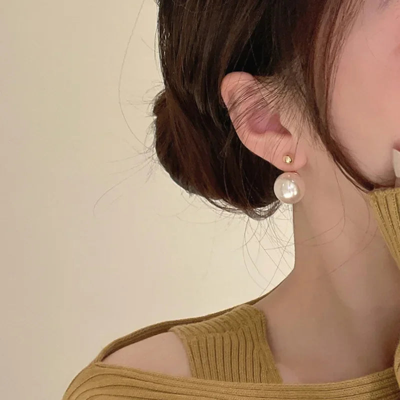 Boucle d'Oreille sous Lobe Perle