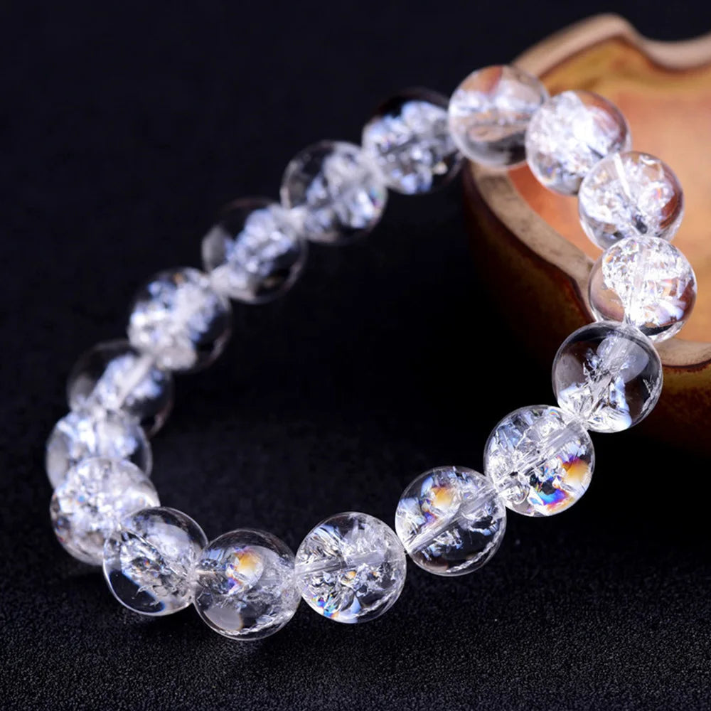 Bracelet Perle Transparente