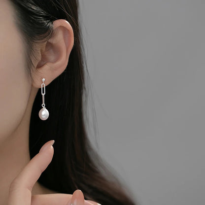 Boucle d'Oreille Perle Luxe