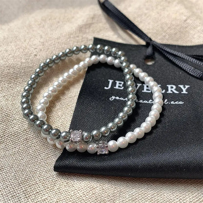 bracelet perle strass