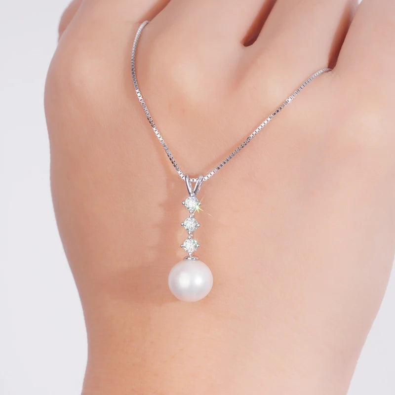 Collier Perle Argent 925