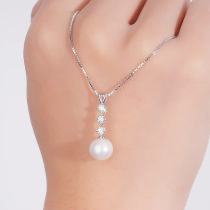 Collier Perle Argent 925