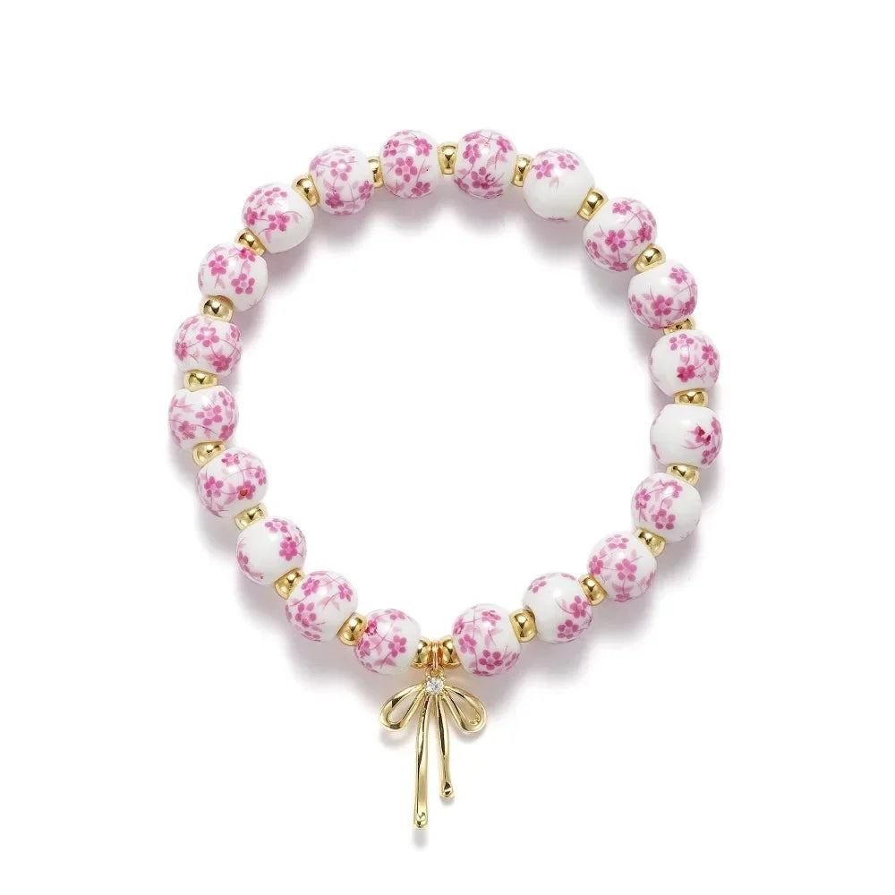 Bracelet Perle Ceramique