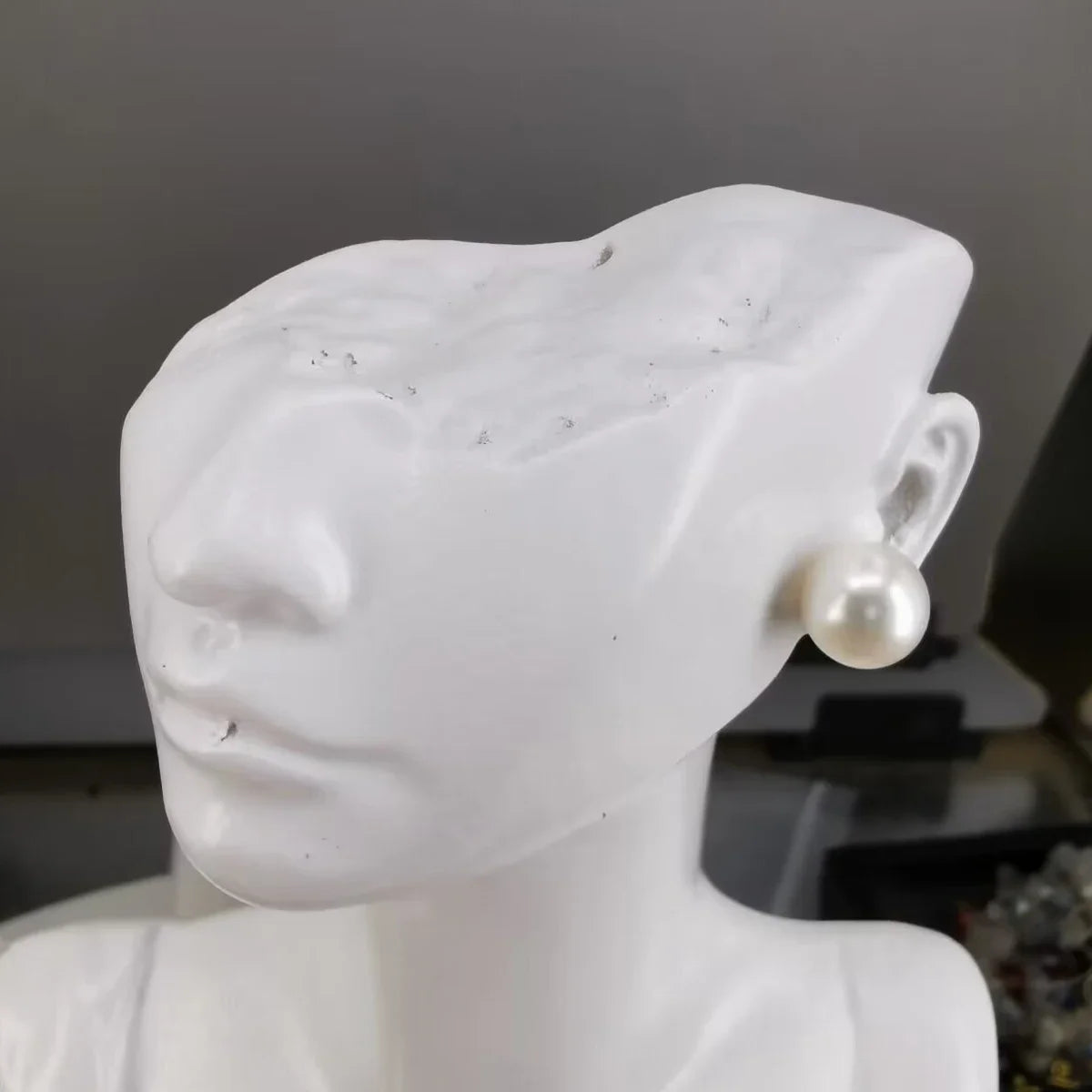 Boucle d'Oreille Clou Perle