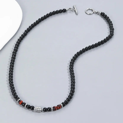 Collier Perle Noire Ras de Cou