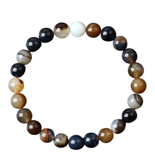 Bracelet Perle Agate