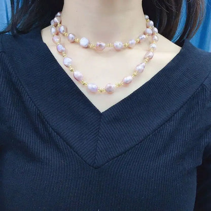 Collier Perle Rose