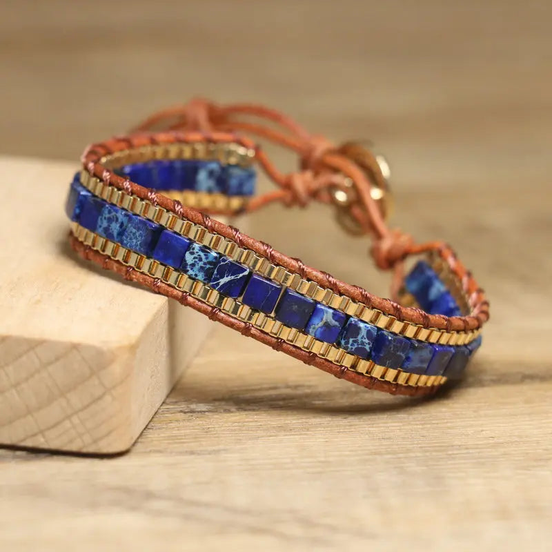 Bracelet Perle Carrée