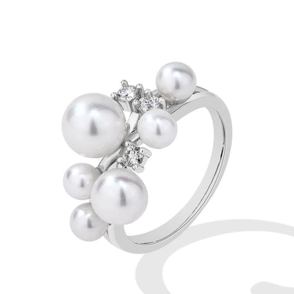 Bague Perle Moderne