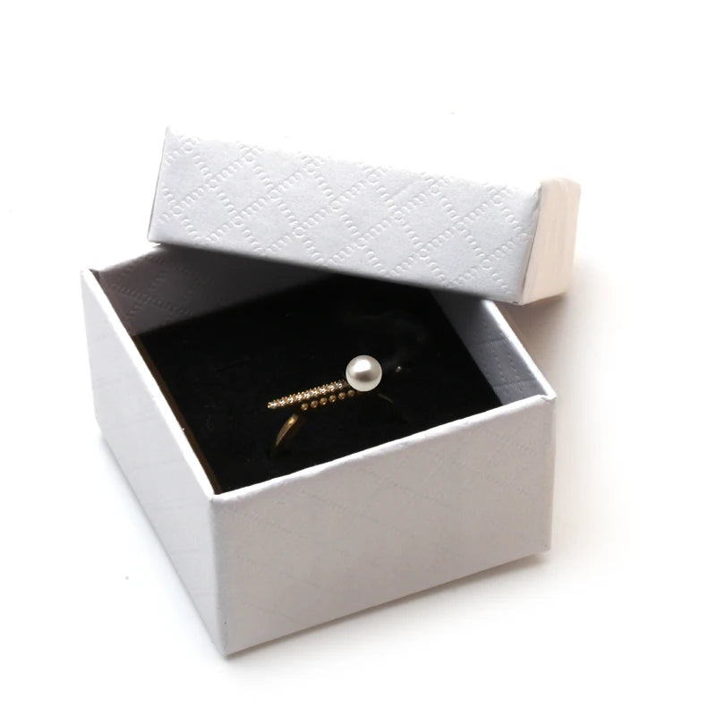 Bague de Fiancaille Perle de Culture