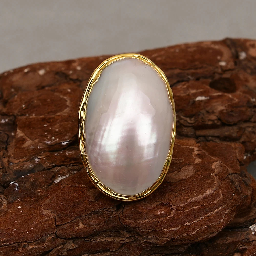 Bague Perle Mabe