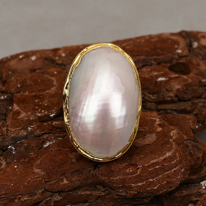 Bague Perle Mabe