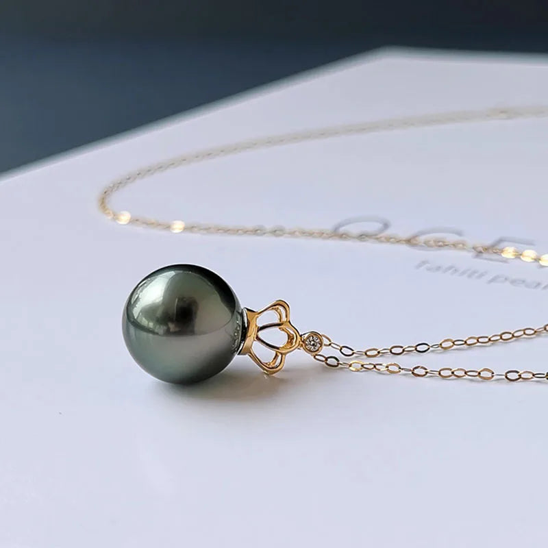 Collier Or Perle Tahiti