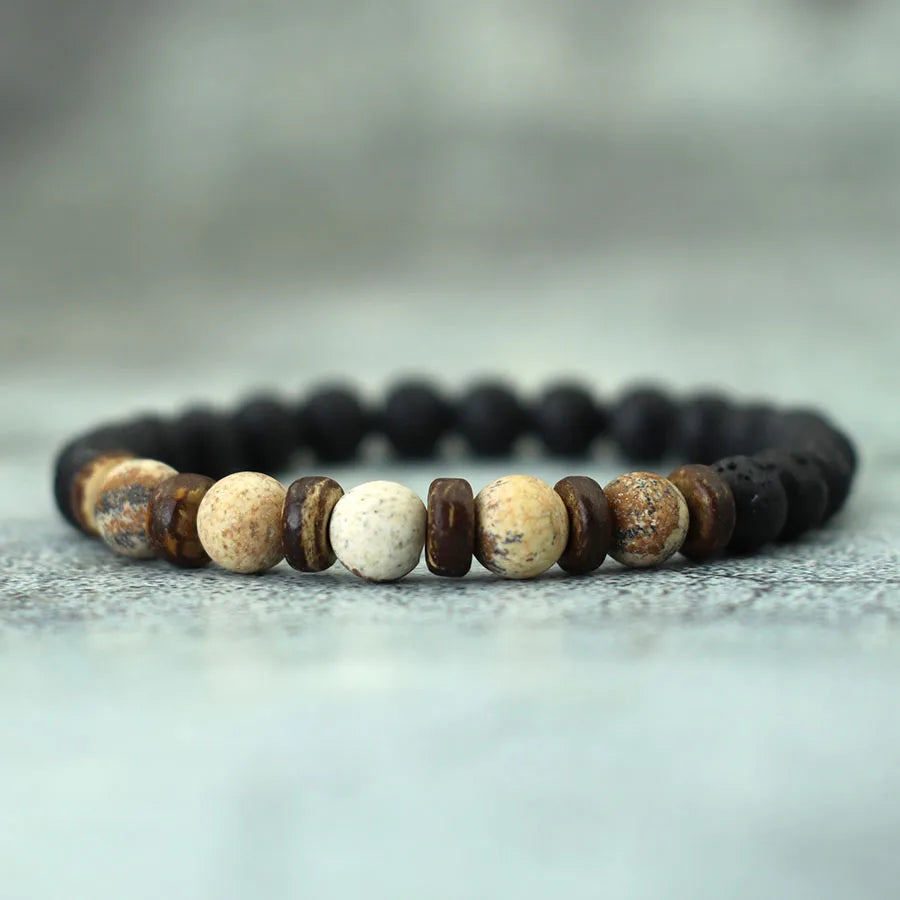 Bracelet Perle Bois