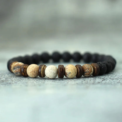 Bracelet Perle Bois