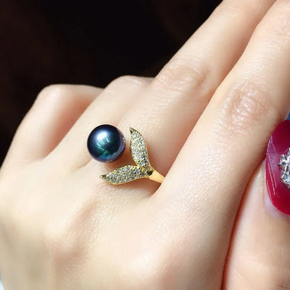 Bague Perle de Tahiti Pas Cher
