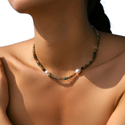 Collier Perle Couleur