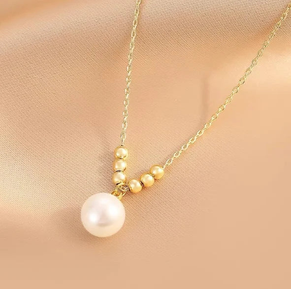 Collier Or et Perle