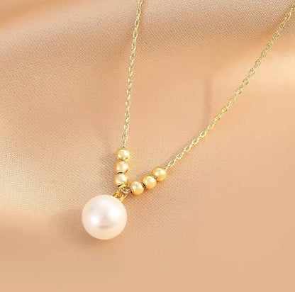 Collier Or et Perle