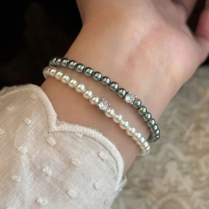 bracelet perle strass