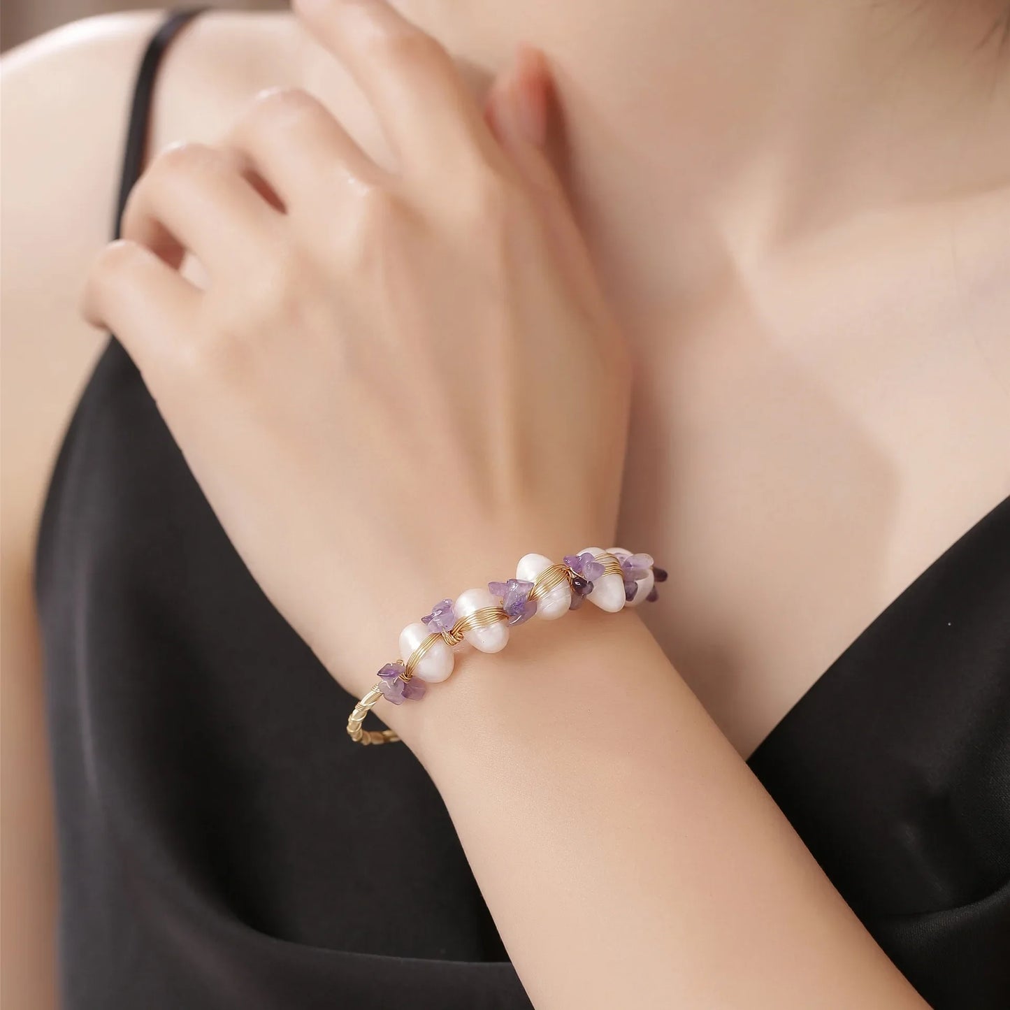 Bracelet Perle Naturelle Femme