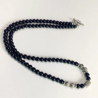 Collier Perle Noire Ras de Cou